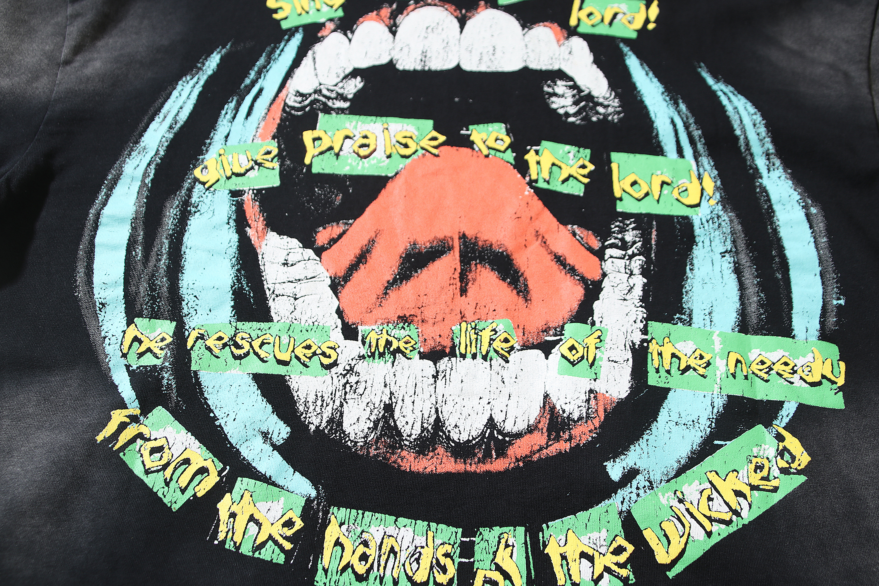 Hellstar Worship Hands T-Shirt Black