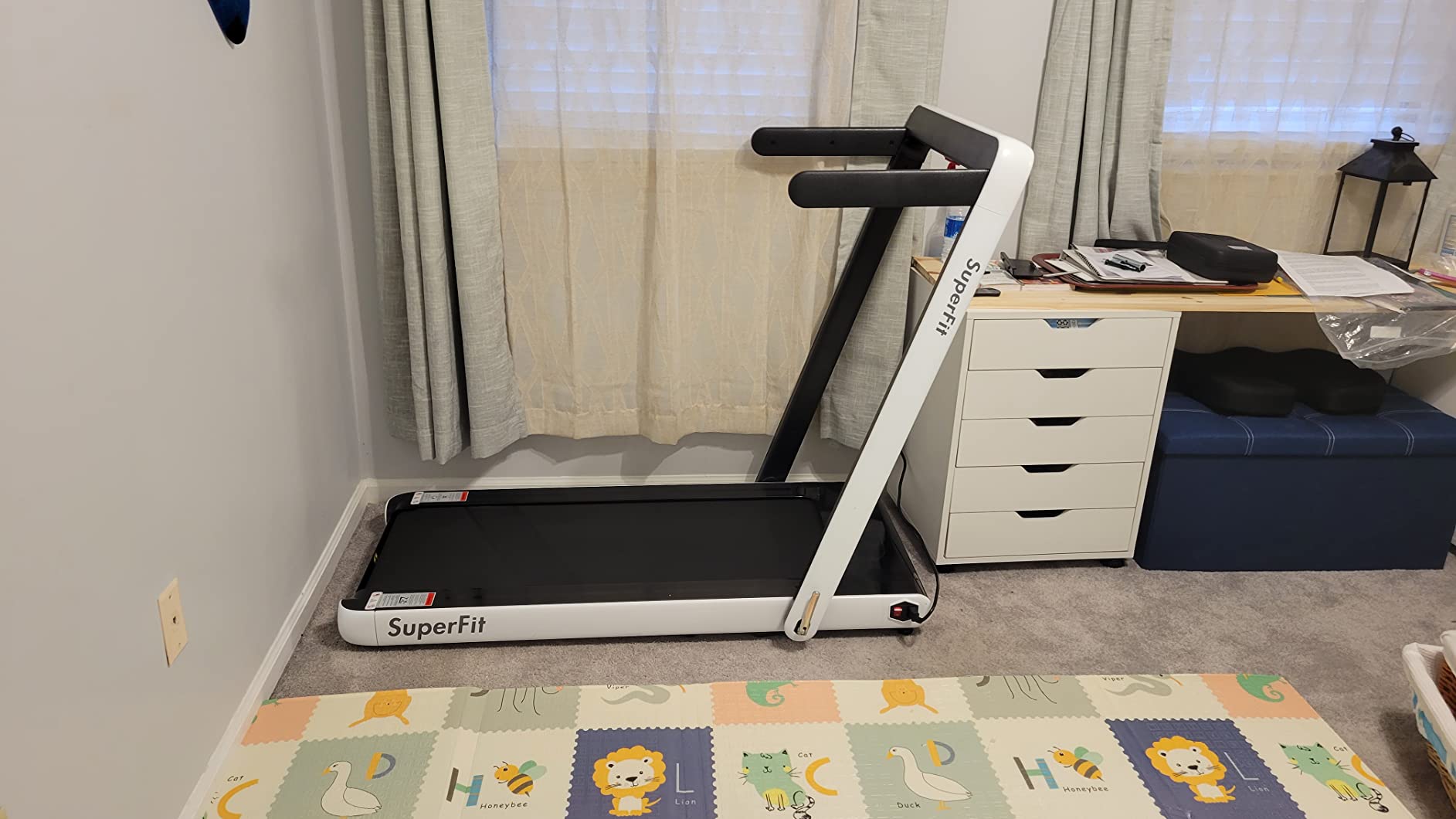 2 in 1 Folding Treadmill
