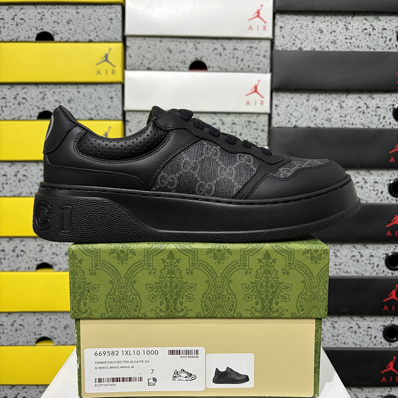 Gucci Chunky Triple Black Monogram