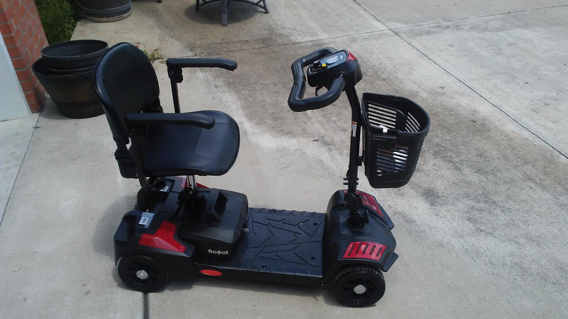 Drive Medical Drive Medical Scout Compact Travel Power Scooter