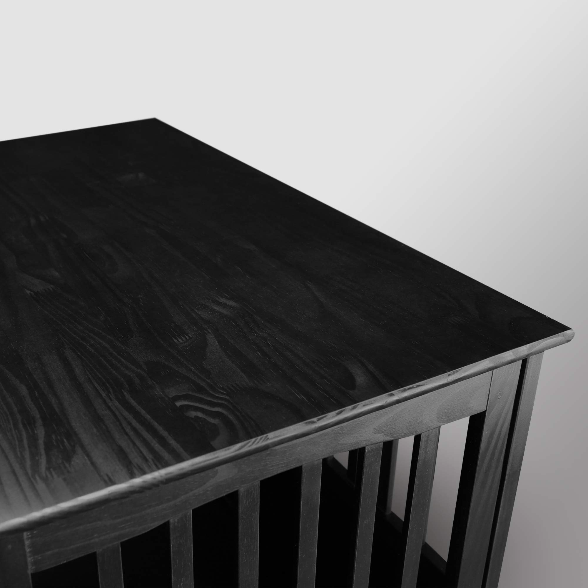 Wooden Large Pet Crate, Black