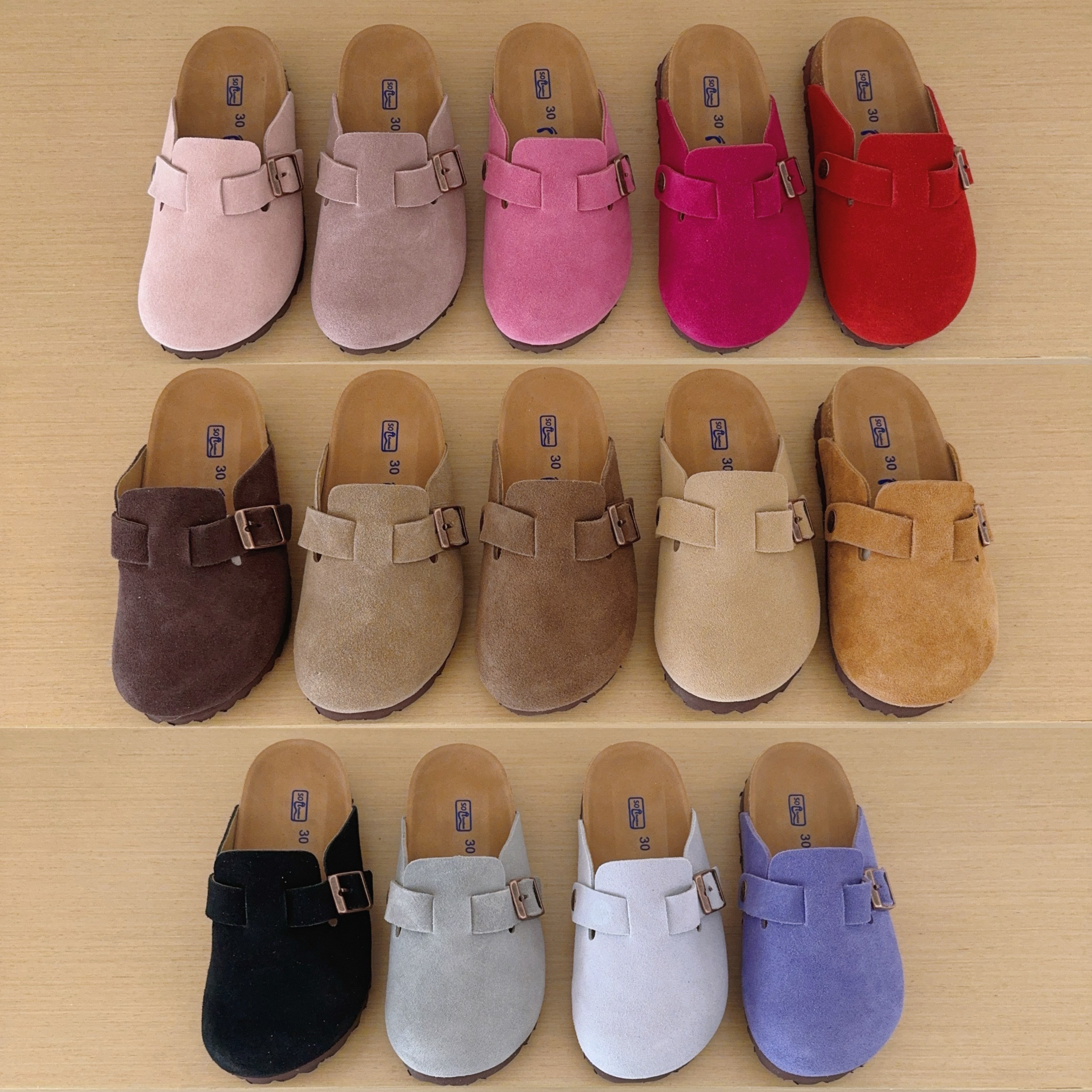 UGG Kids Birken-Style Clogs Suede Series