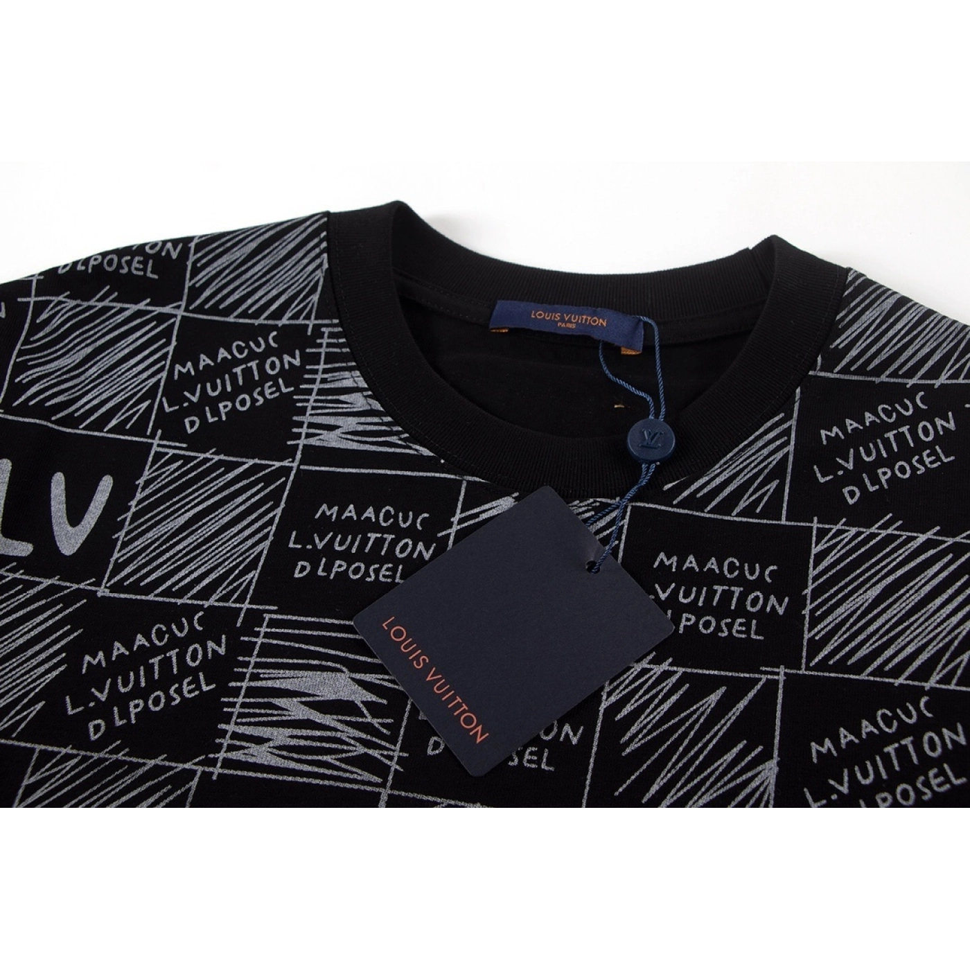 Louis Vuitton T-shirt W2644 Black/White