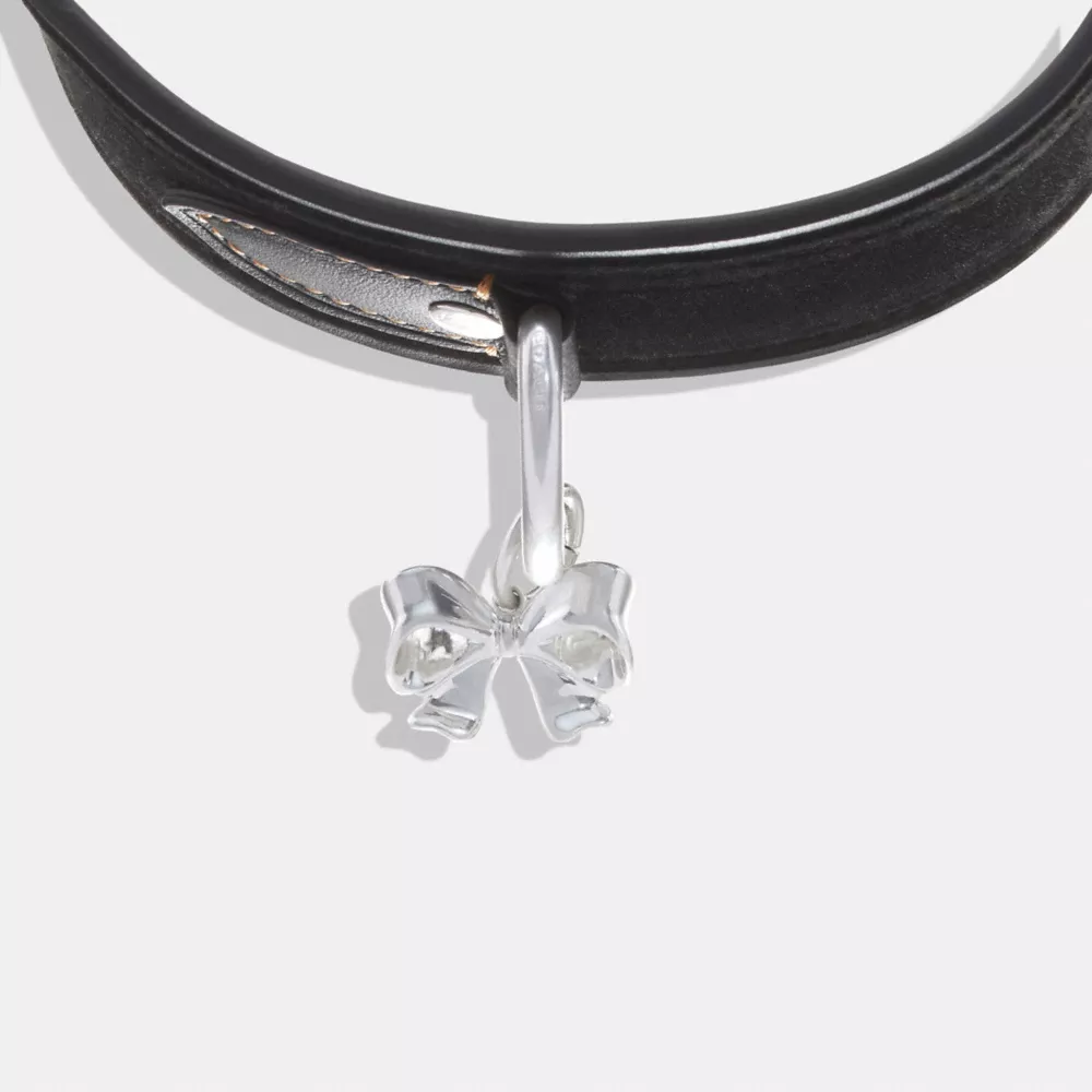 COAthtCH Bow Charm Velvet Choker Necklace