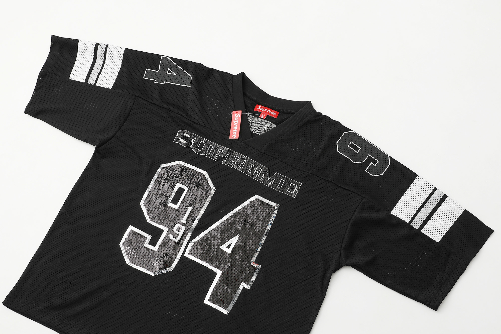 Supreme FW25 WEEK5 Sequin Football Jersey