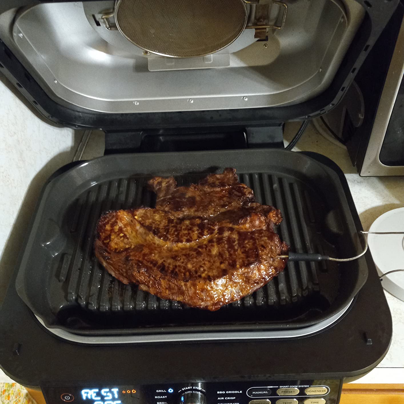 Ninja IG651 Foodi Smart XL Pro 7-in-1 Indoor Grill/Griddle Combo