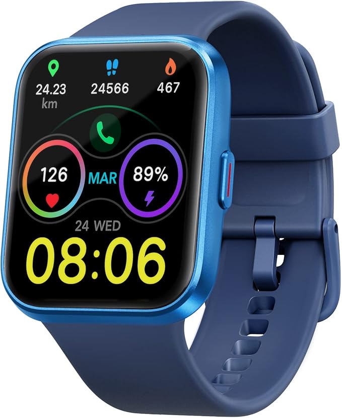 Smart Watch for Men Women(Answer/Make Call), Alexa Built-in,Fitness Watch with Heart Rate SpO2 Sleep Monitor 100 Sports 5ATM Waterproof Activity Trackers and Smartwatches for iOS&Android Phones