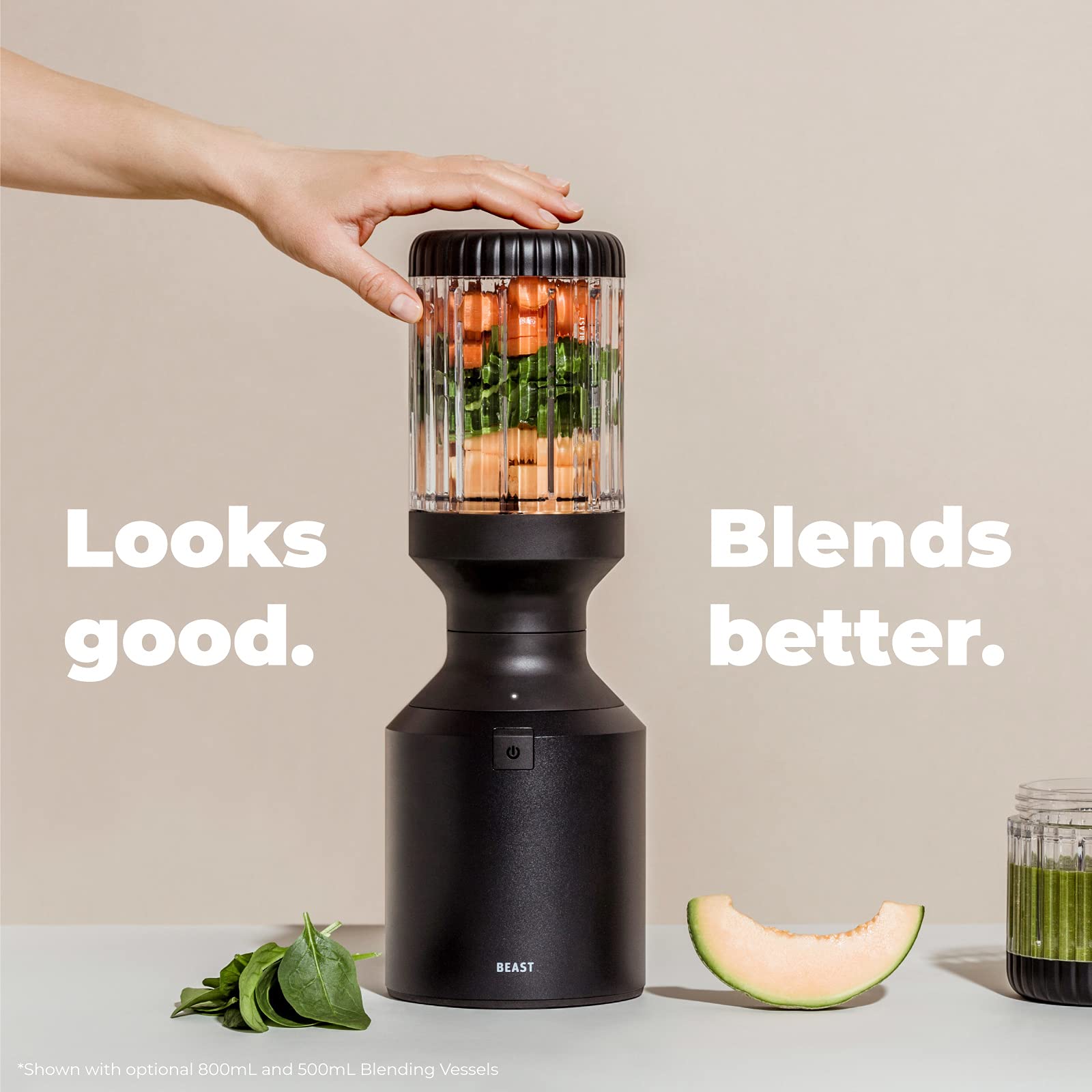 Blender + Hydration System | Blend Smoothies and Shakes, 1000W