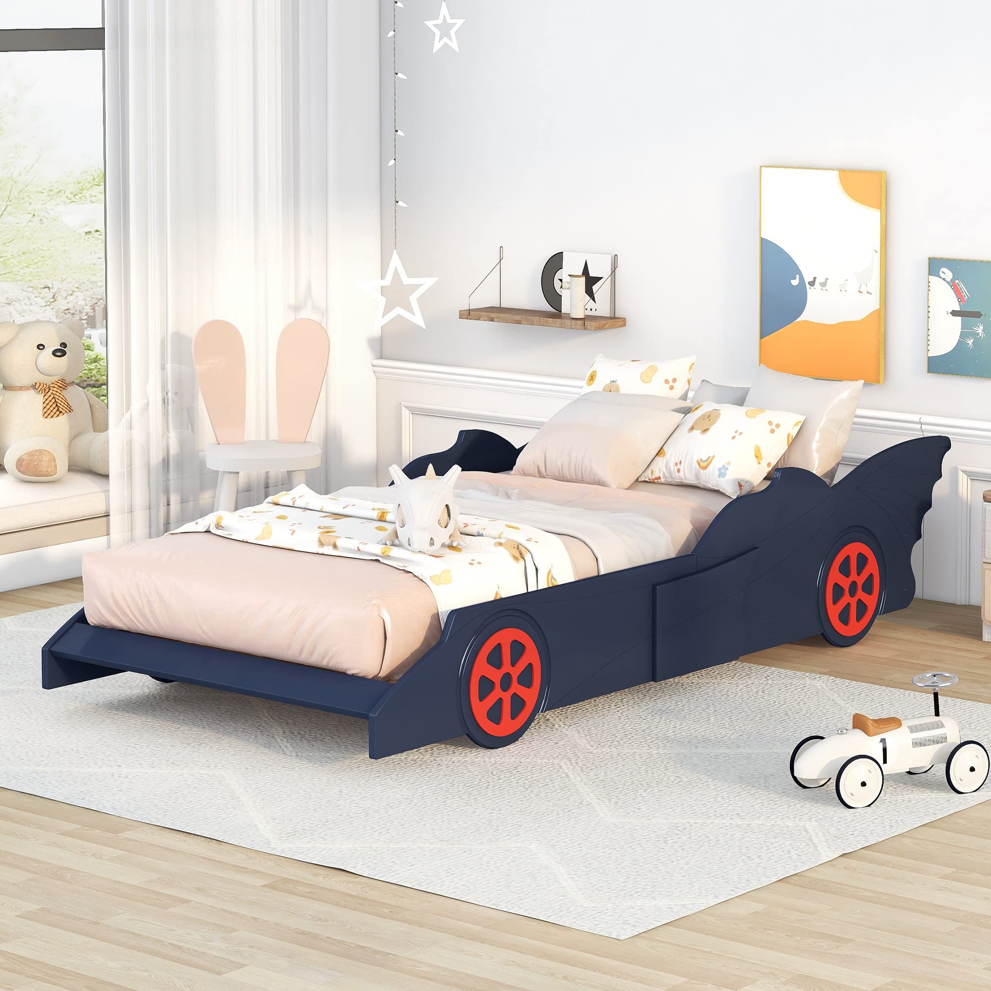 Twin Size Kids Platform Bed