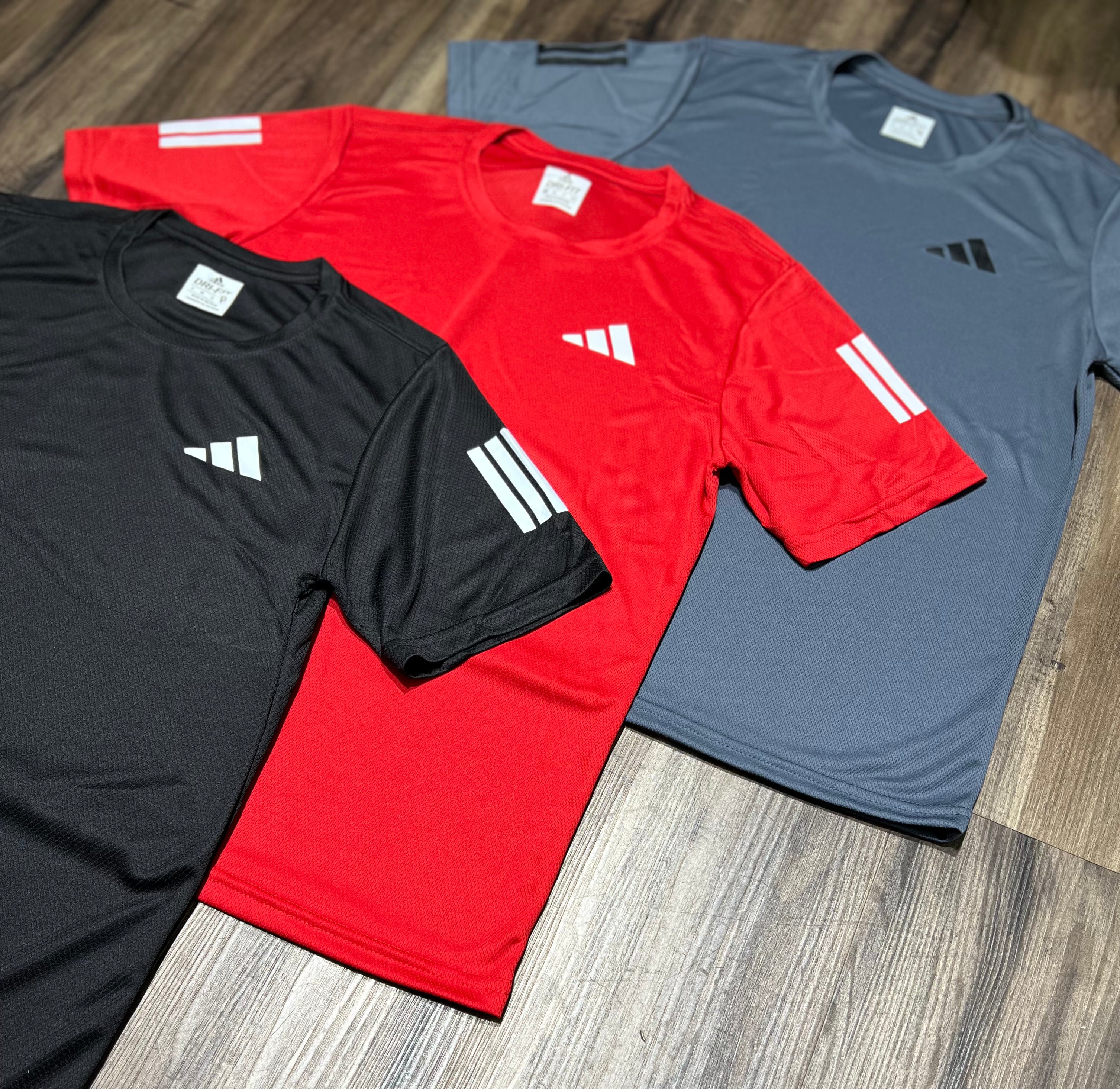 Kit com 3 camisetas dri-fit