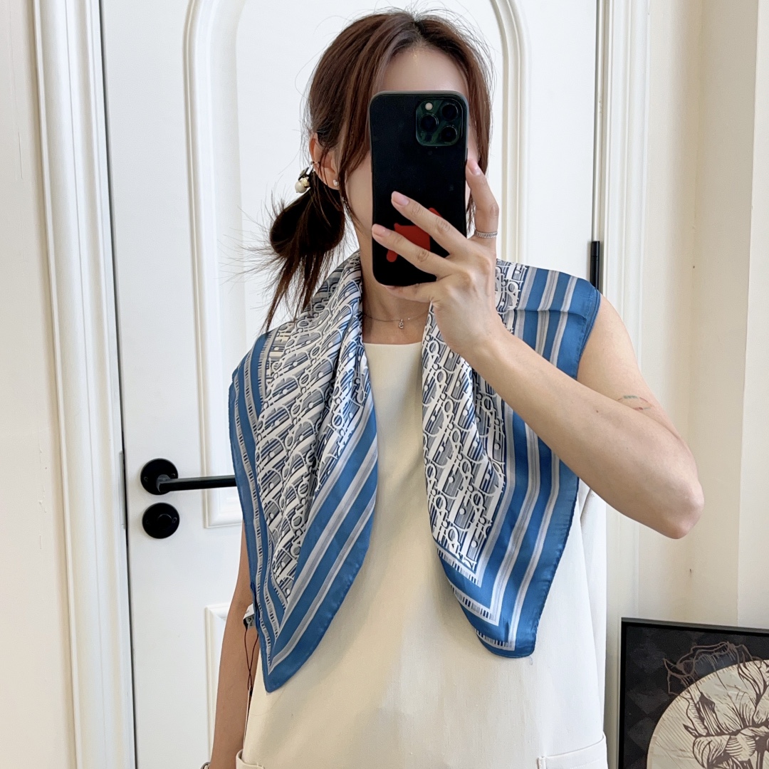 Dior Square Scarf Style 004 SKU images