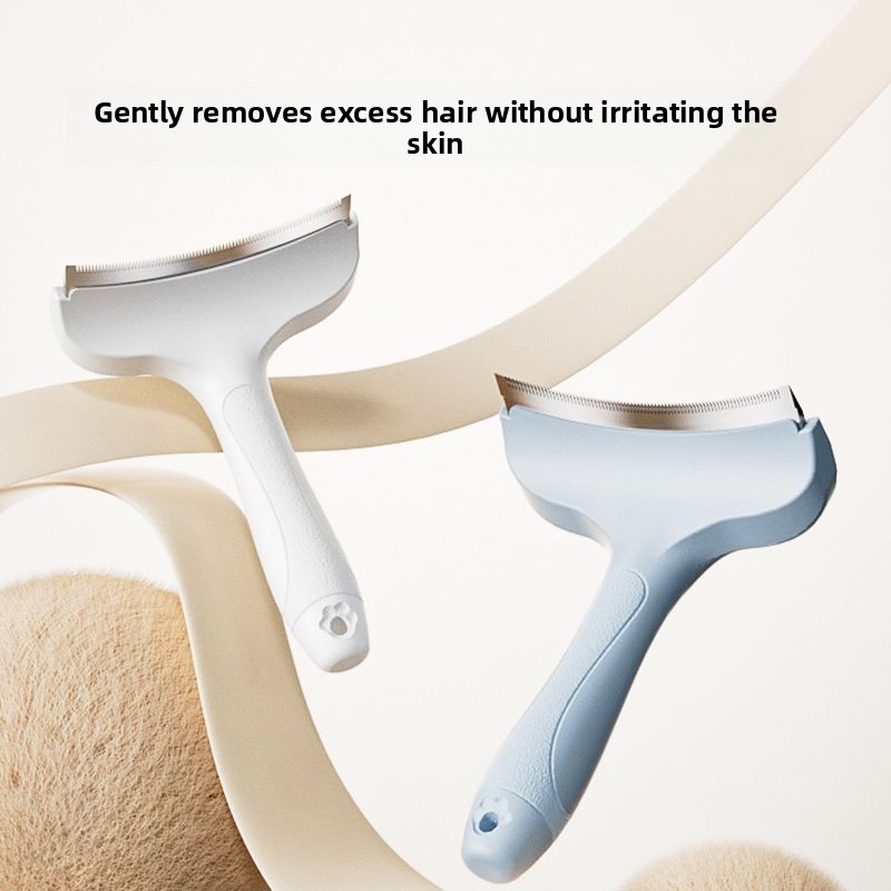 Cross-border cat grooming comb for long-haired and short-haired cats, pet grooming comb for dogs, thinning comb for removing loose cat fur