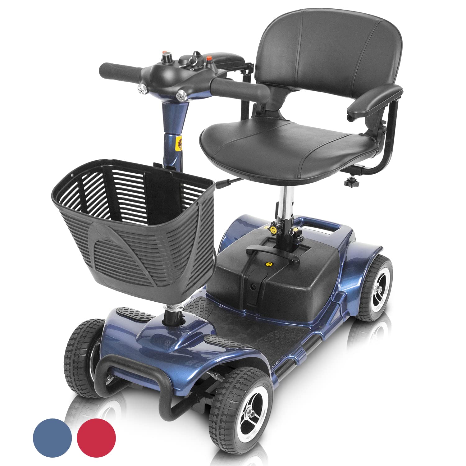 Vive 4 Wheel Mobility Scooter - Electric Powered Wheelchair