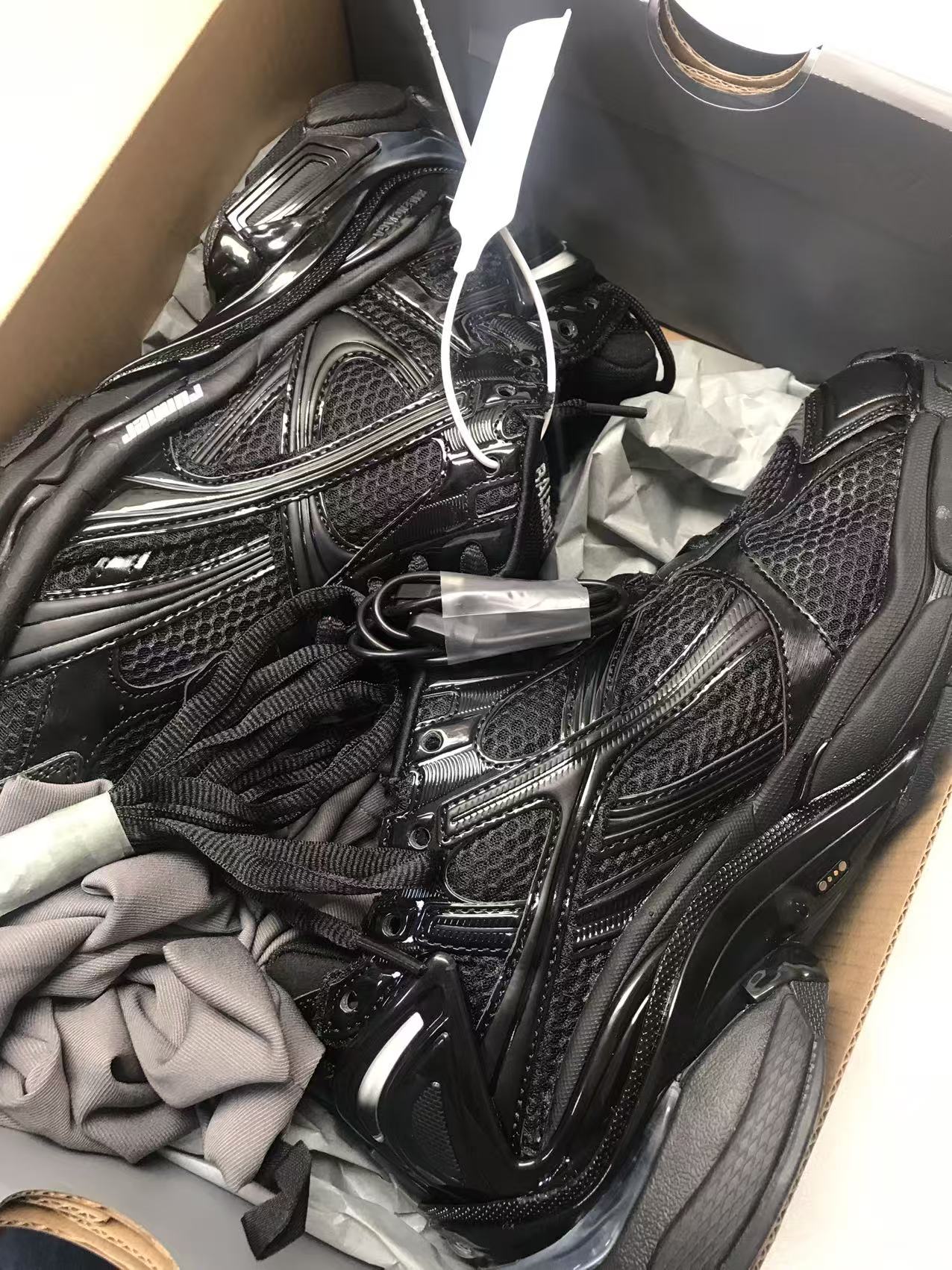 In Stock Balenciaga Runner Led Sneaker Black