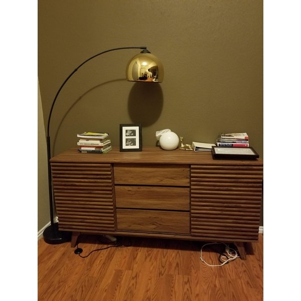 Carson Carrington Lagered Sideboard Buffet Table - Walnut