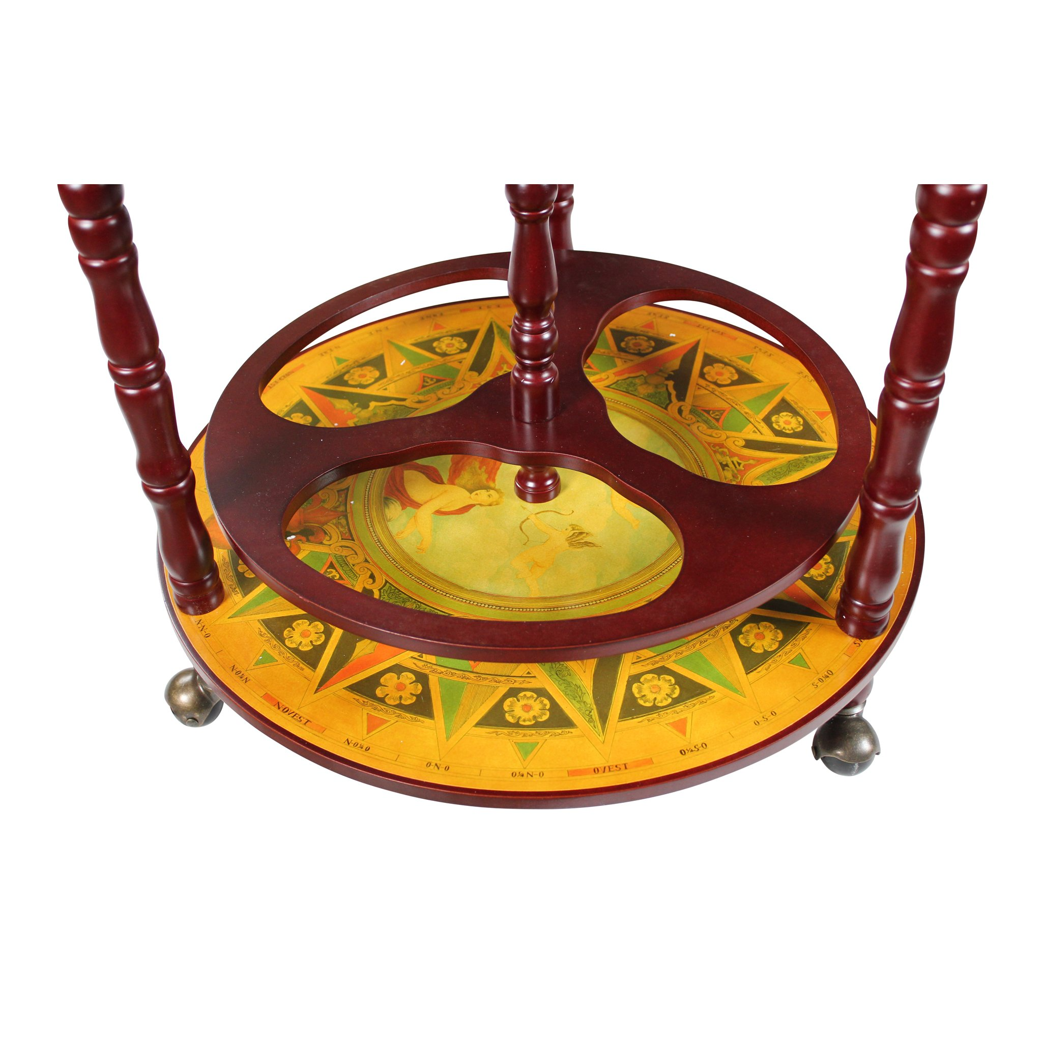 Design Toscano Sixteenth-Century Italian Replica Globe Bar Cart