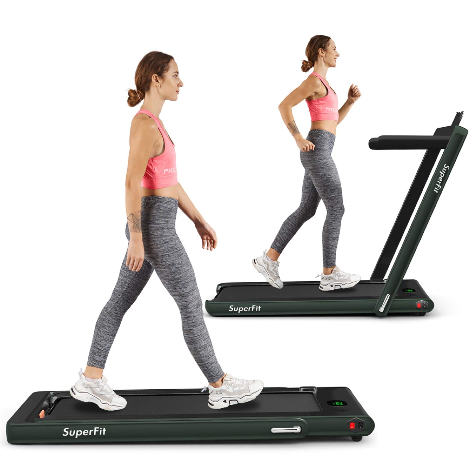 2 in 1 Folding Treadmill
