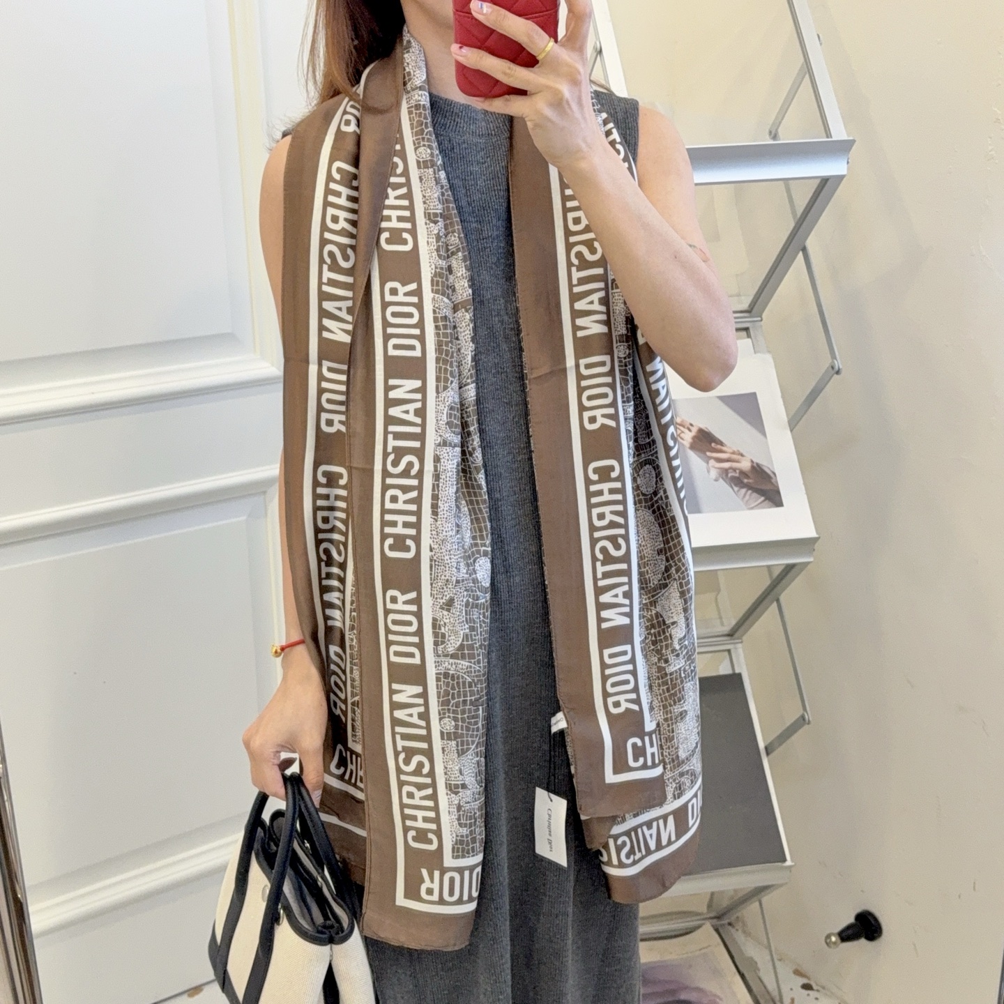 Dior Scarf Style 046