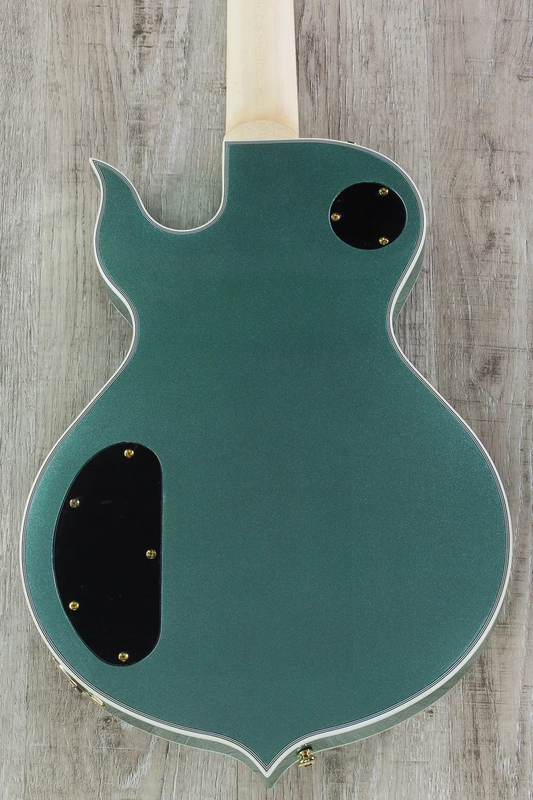 Wylde Audio Odin Grail Gangrene Metallic Green Bullseye Electric Guitar
