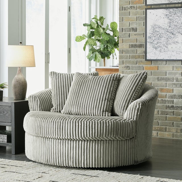 Lindyn Oversized Swivel Accent Chair