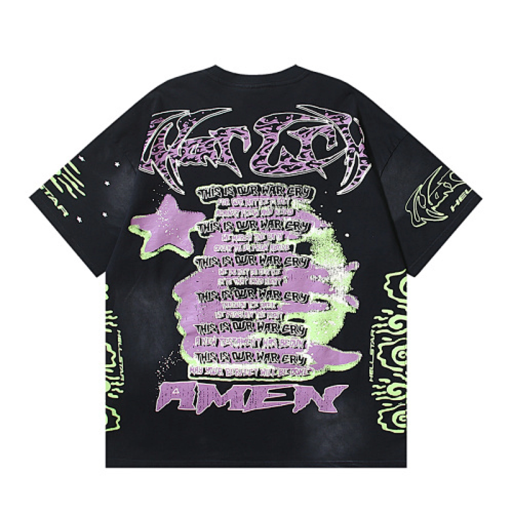 Hellstar Amen T-Shirt Black