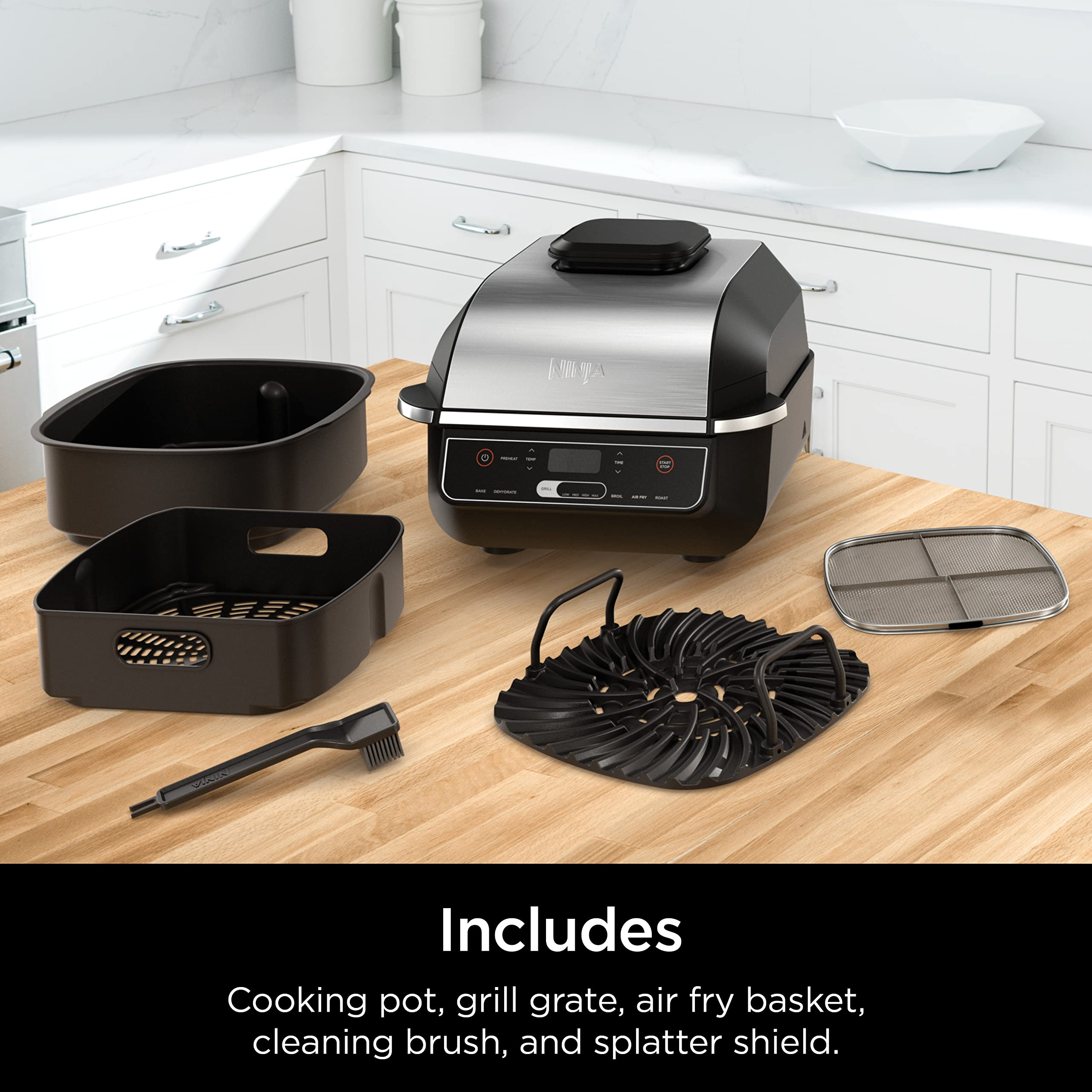 Ninja EG201 Foodi 6-in-1 Indoor Grill with Air Fry