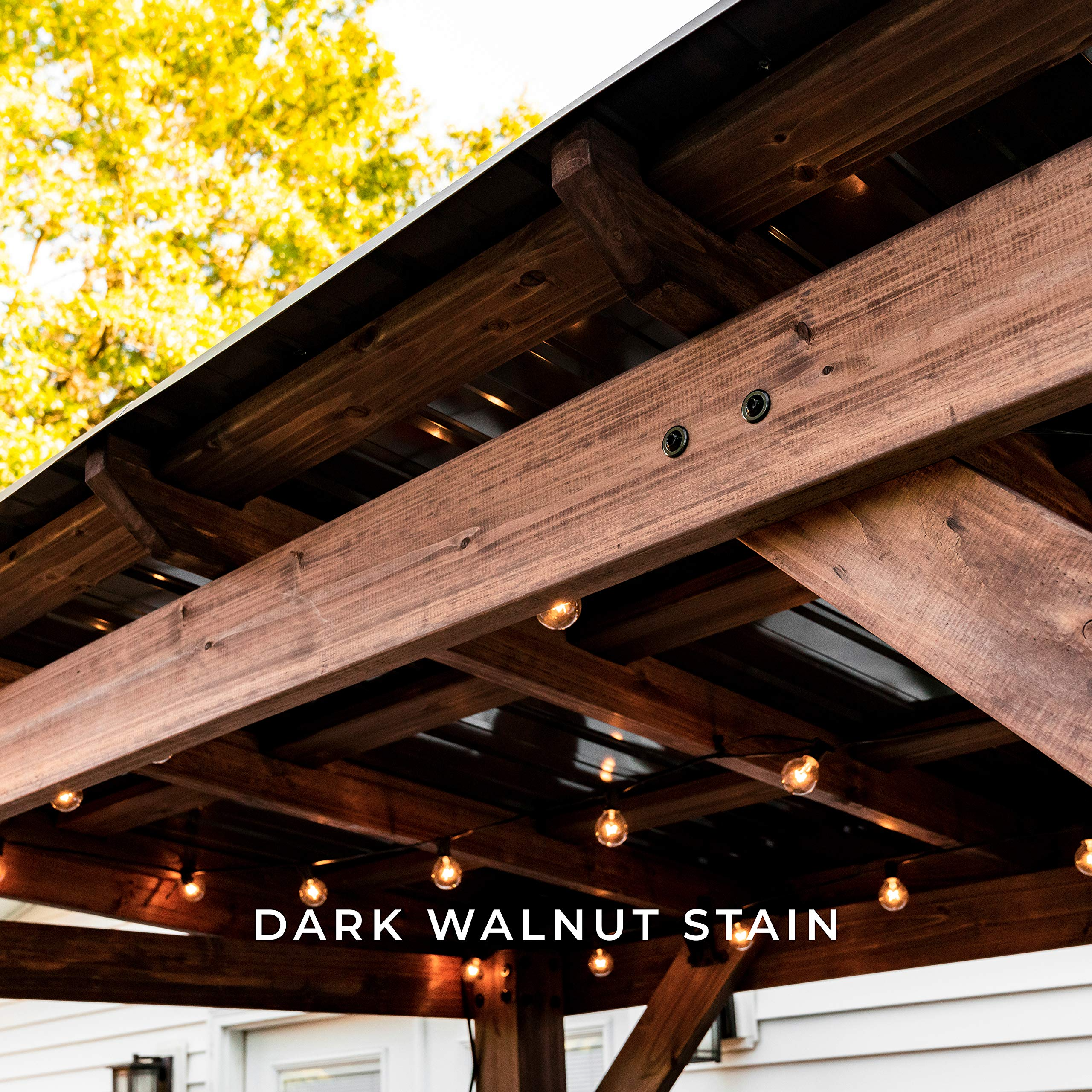 Saxony Wooden Grill Gazebo