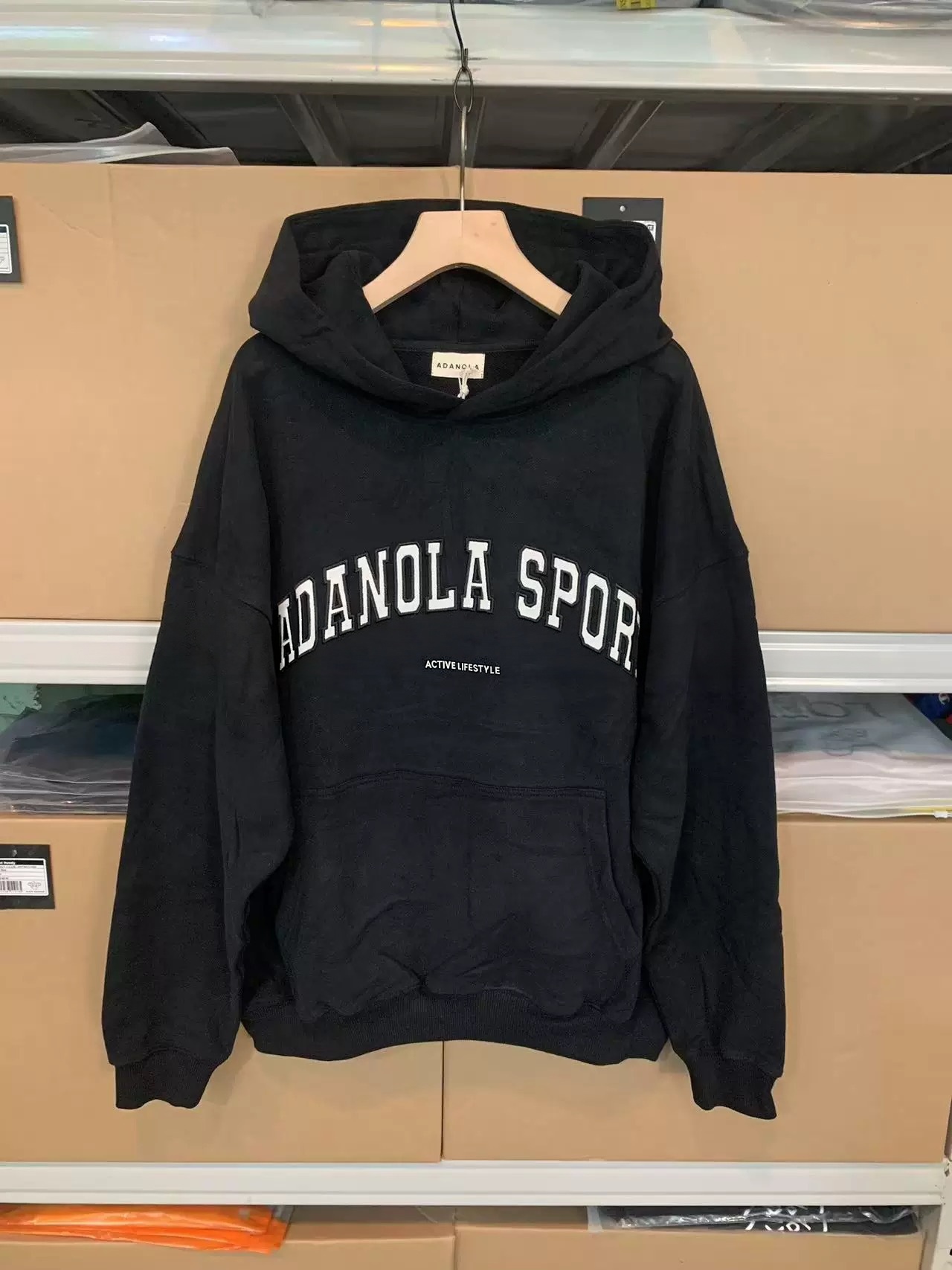 Adanola  Letter Print Hoodie