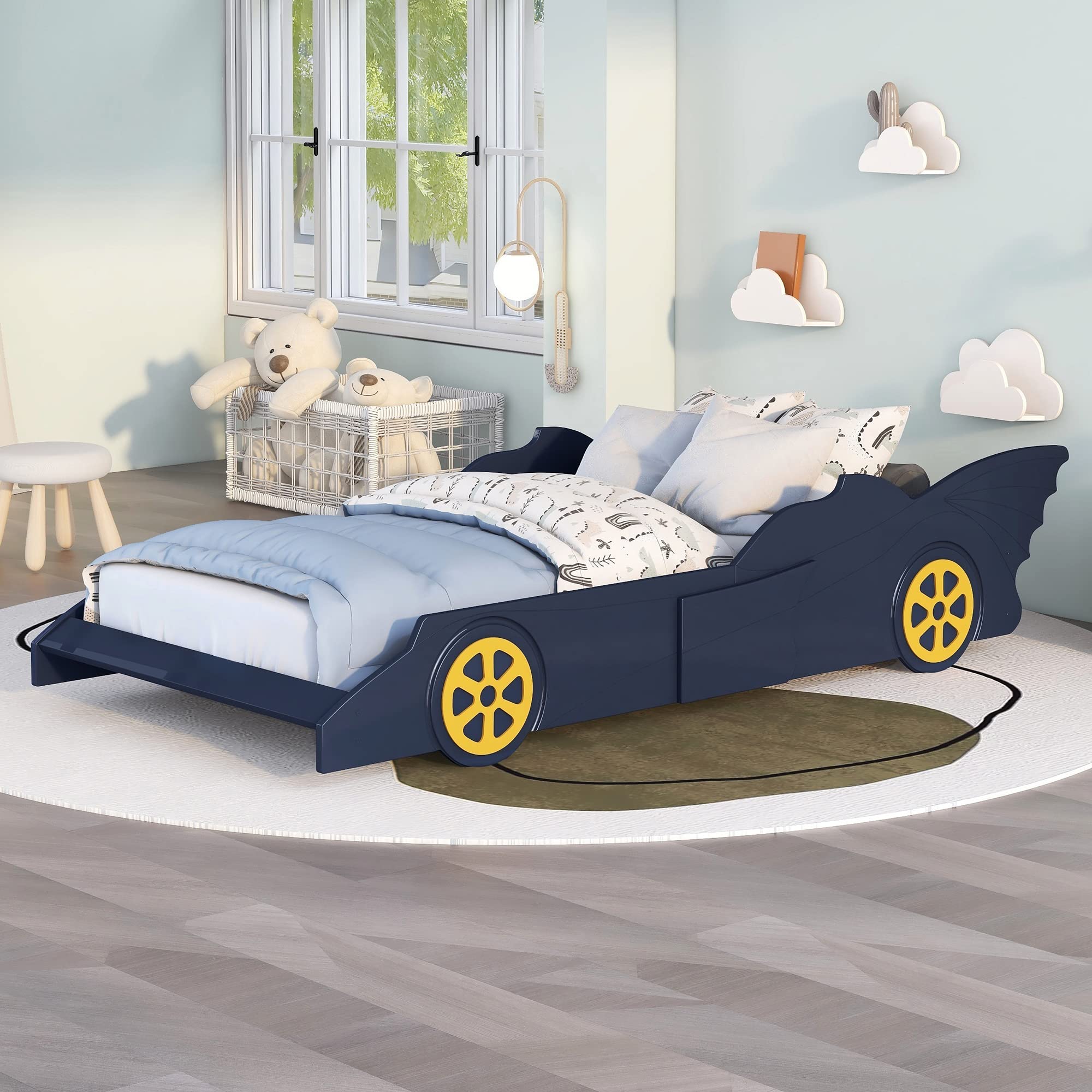 Twin Size Kids Platform Bed