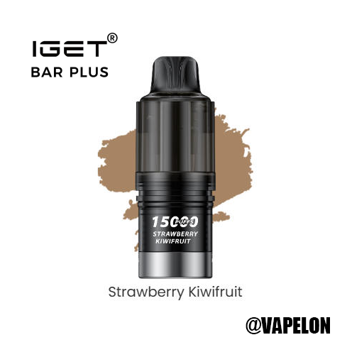 IGET BAR V4 Pod 15000 Puffs - Strawberry Kiwifruit