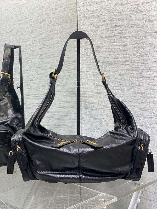 Dior Grand Tour Hobo Bag Large Black