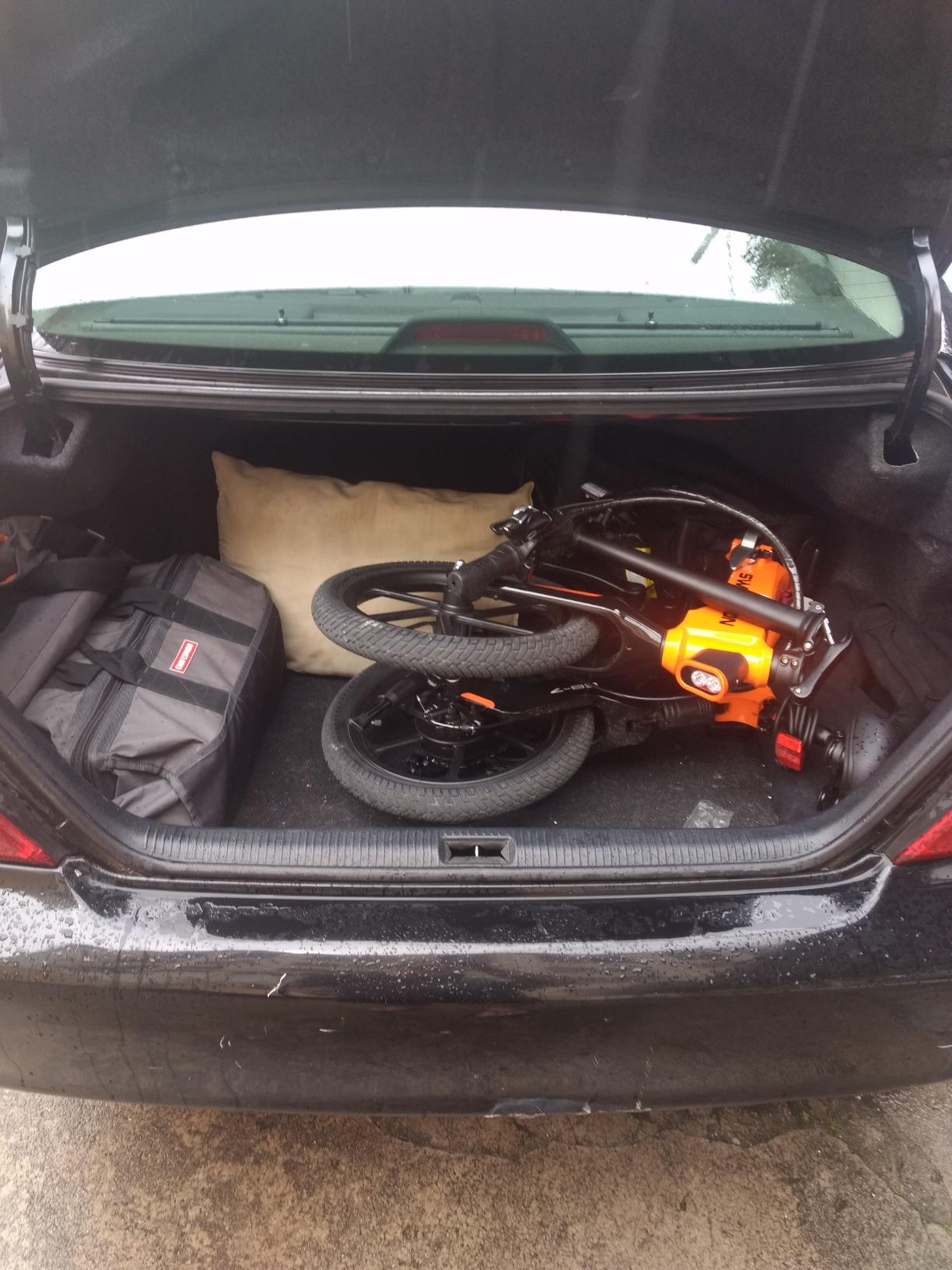 Swagcycle EB-7 Elite Plus Folding Electric Bike with Removable