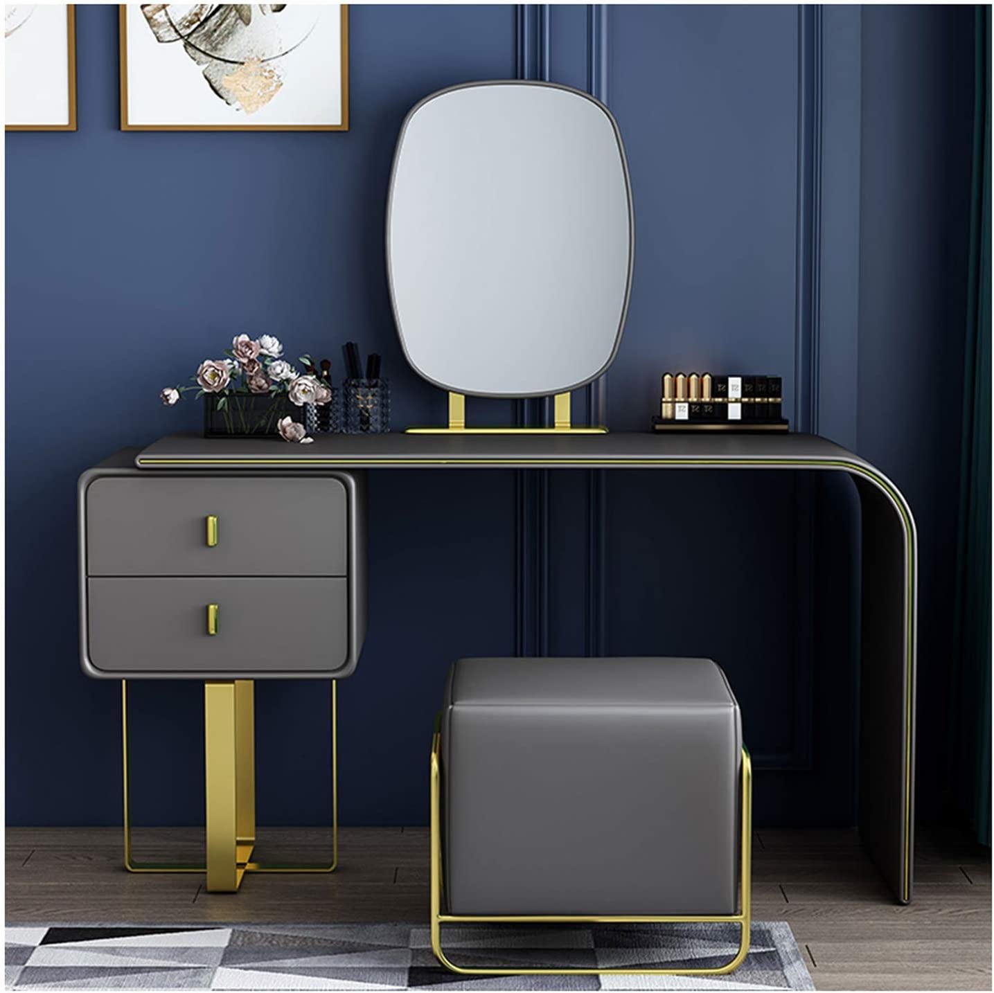 Vanity Bedroom Dresser Set Bedroom Dressing Table with Storage