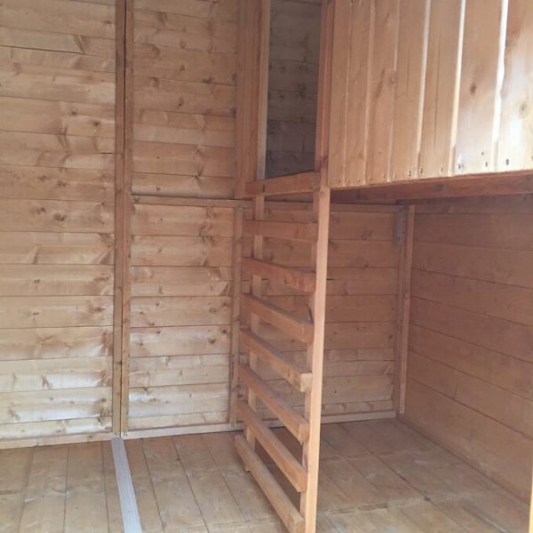 Swiss Cottage 7.71′ x 6.75′ Playhouse
