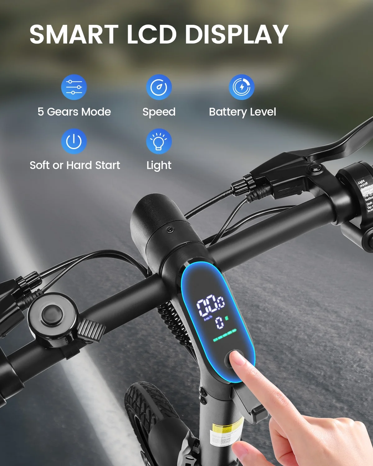 DYU 14in Folding Electric Bike, 500W Peak, 36V 7.8Ah