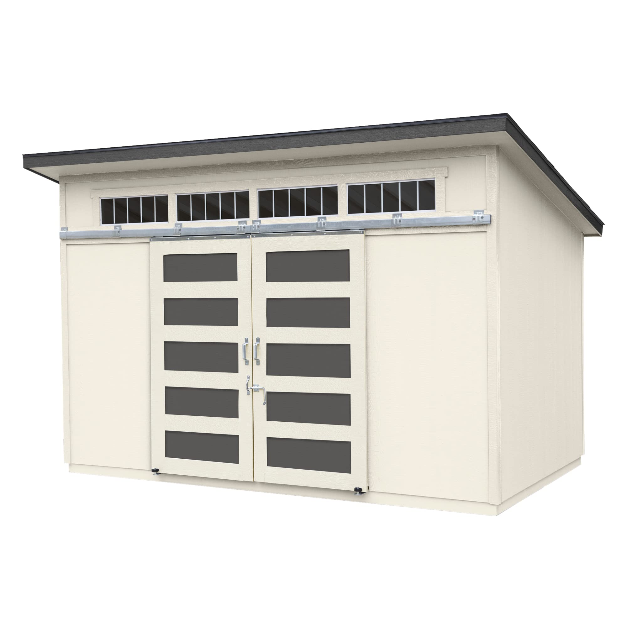 Palisade 12x8 Do-it-Yourself Wooden Storage Shed with Floor