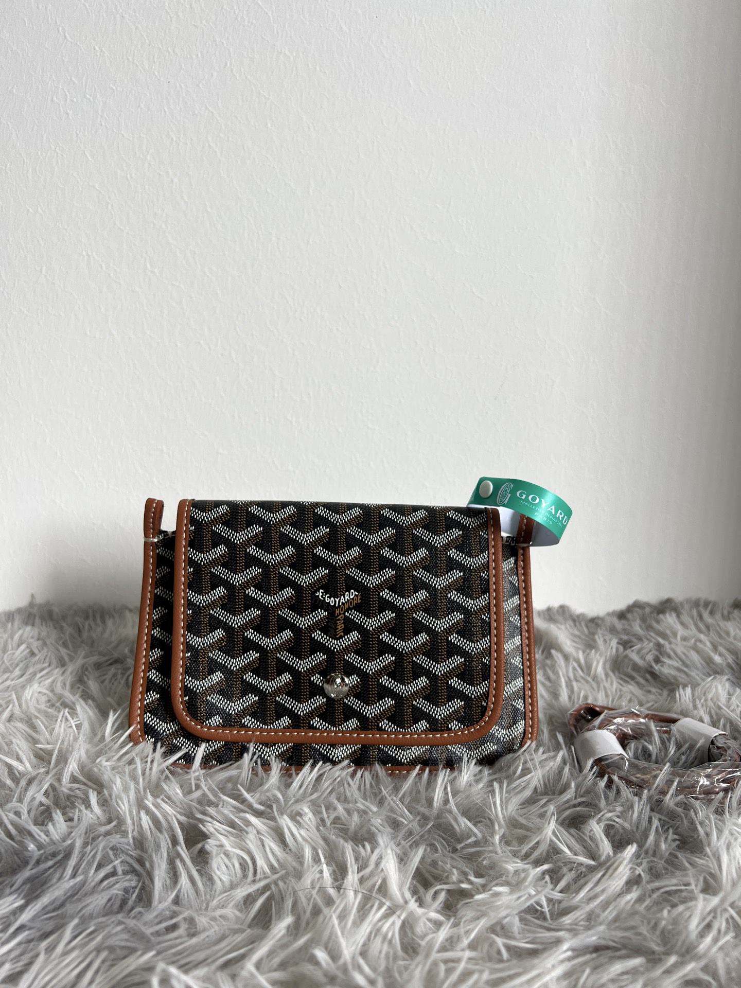 Goyard Plumet Pocket Wallet Crossbody Bag