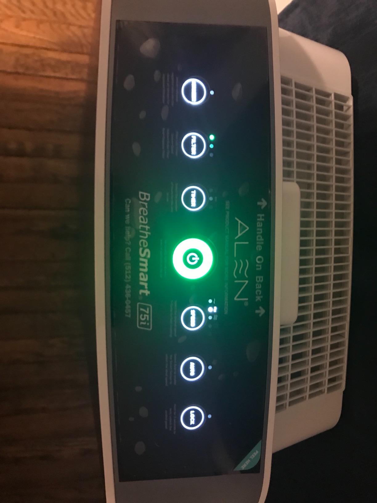Alen BreatheSmart 75i Large Room Air Purifier