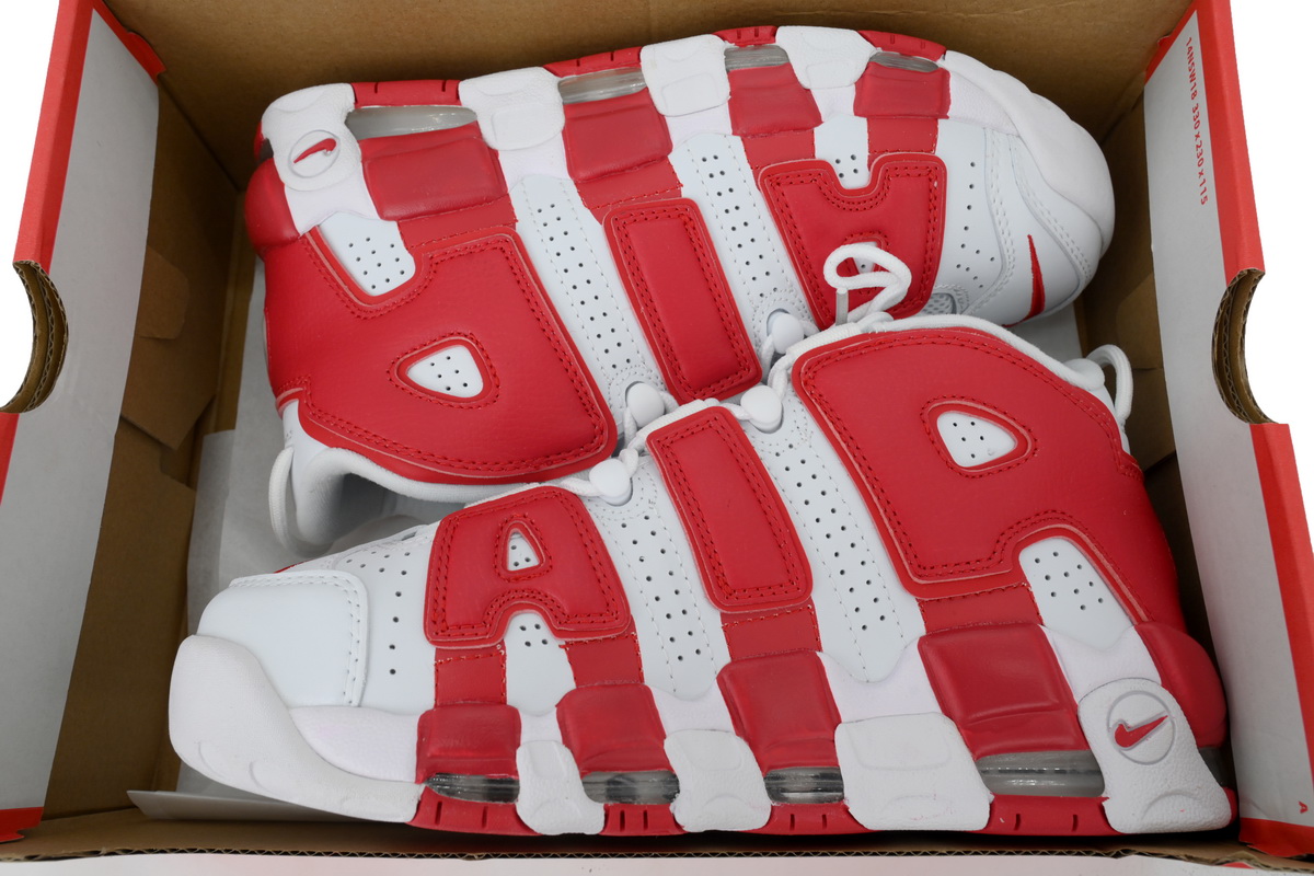 Nike Air More Uptempo White Red 414962-100
