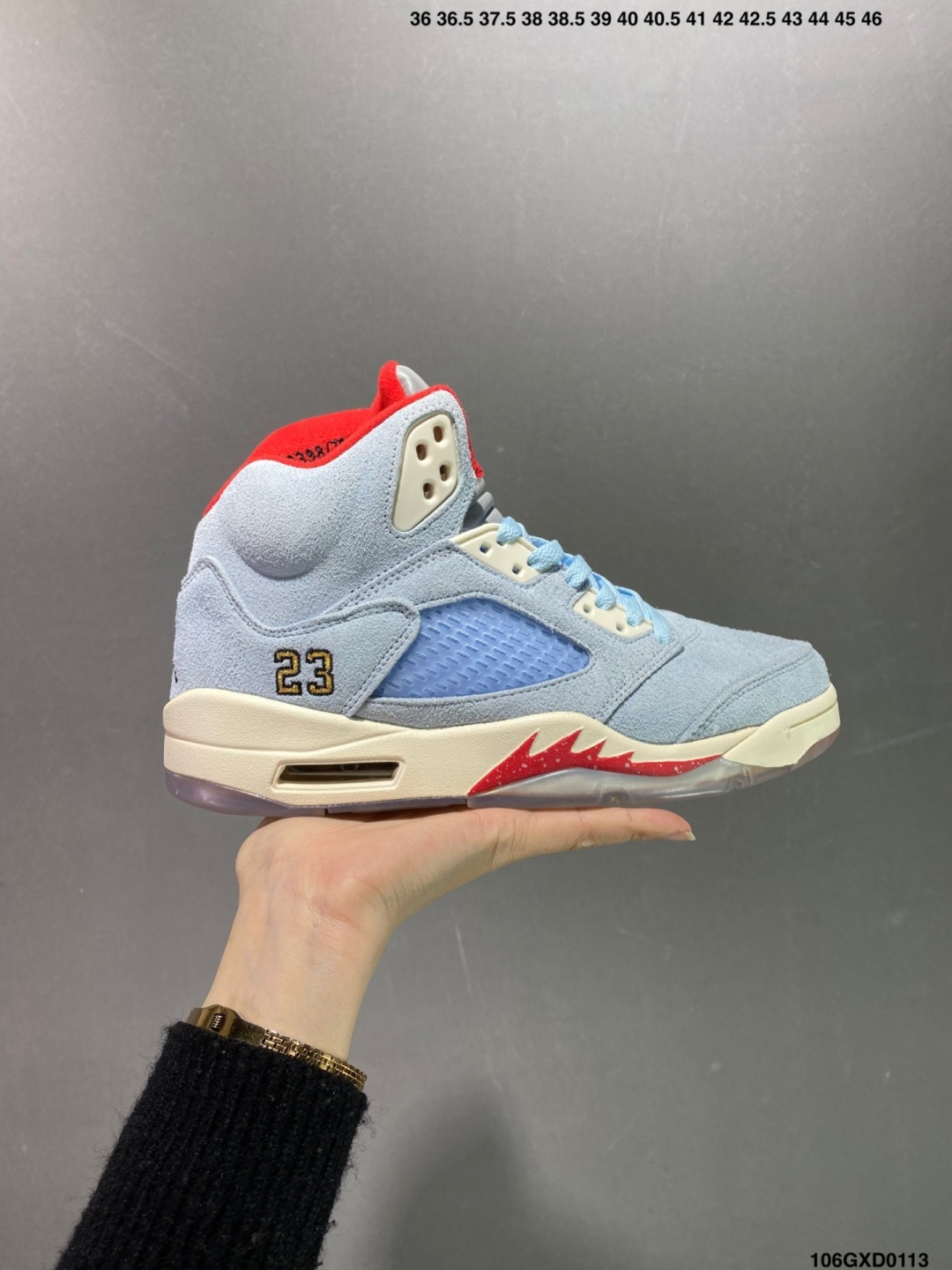 AJ5 Low-top retro basketball shoes