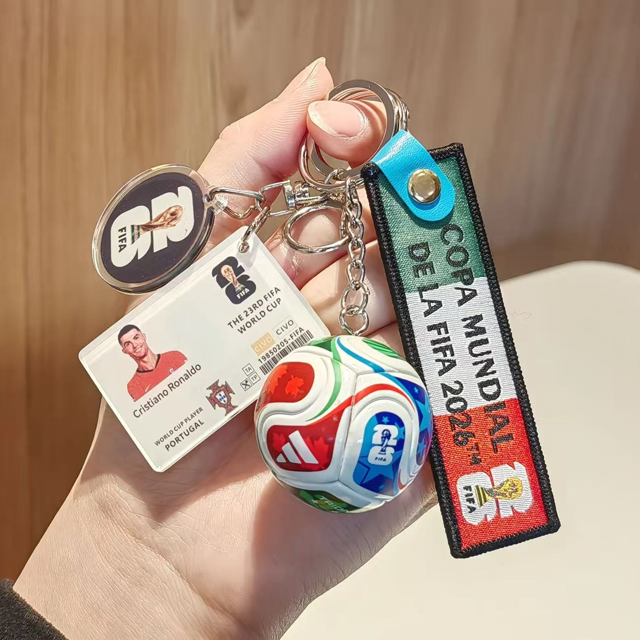 2026 World Cup keychain