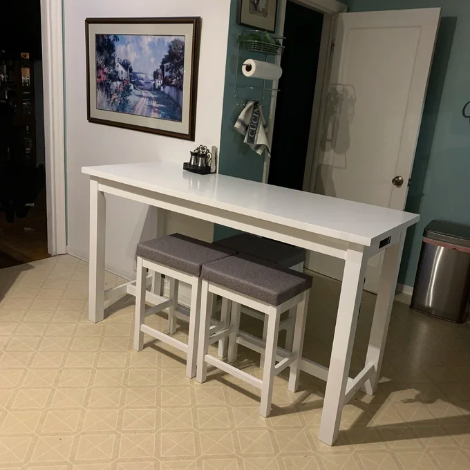 Haga 3 - Person Counter Height Dining Set
