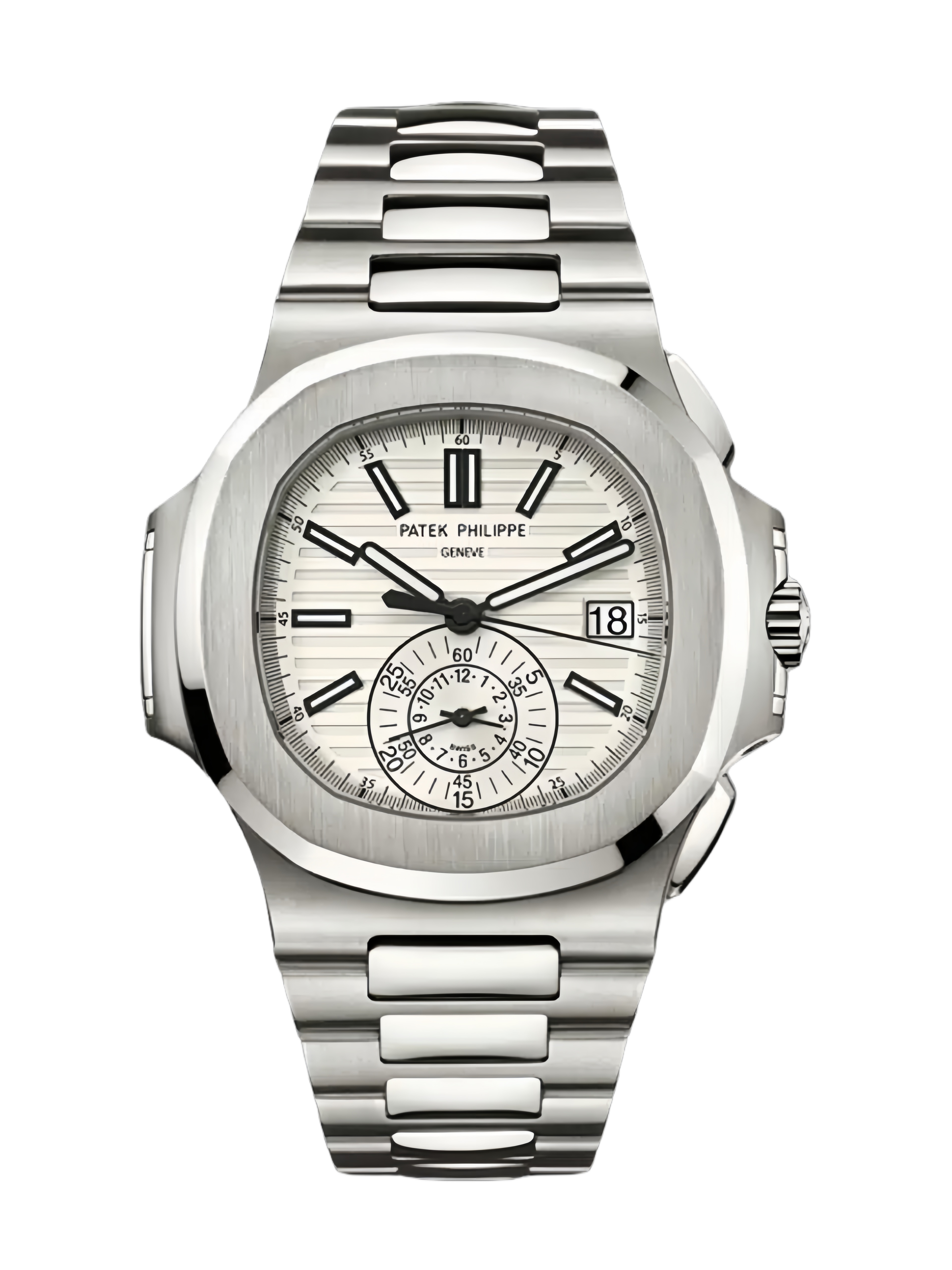 【Super Clone】Patek Philippe Nautilus Chronograph Date Stainless Steel 5980 1A 019