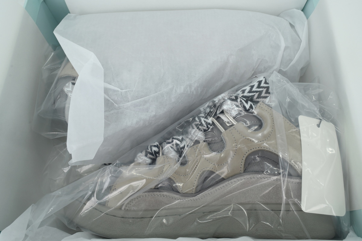 Lanvin Curb Sneakers Grey