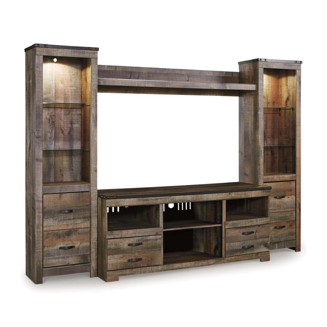 Willowton / Trinell 4-Piece Entertainment Center