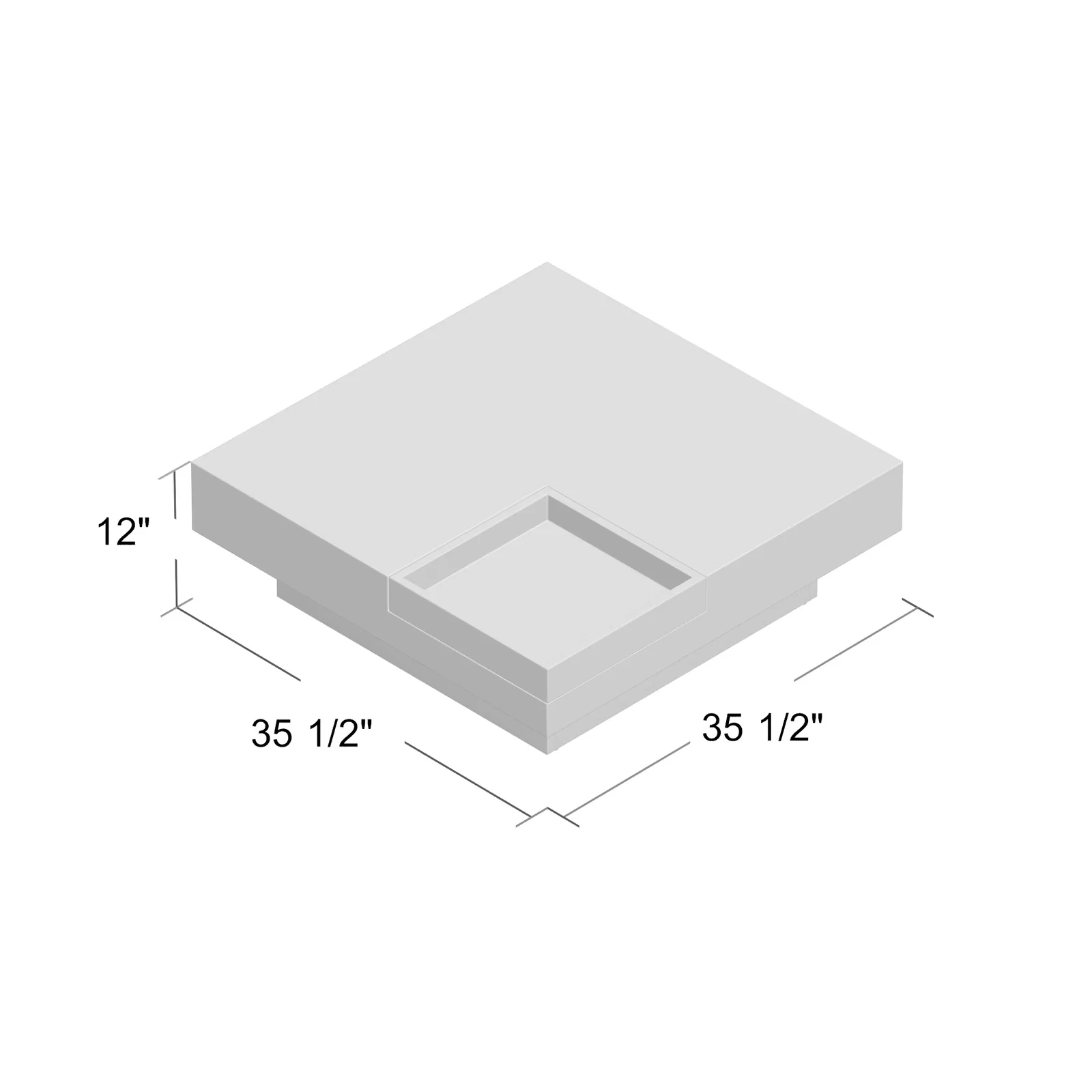 Annerie Block Coffee Table