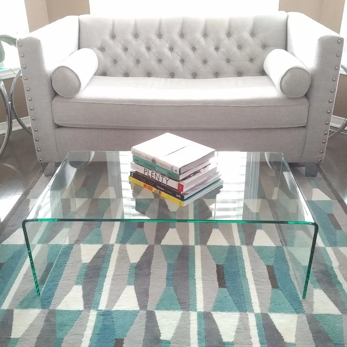 Aizzaddin Sled Coffee Table