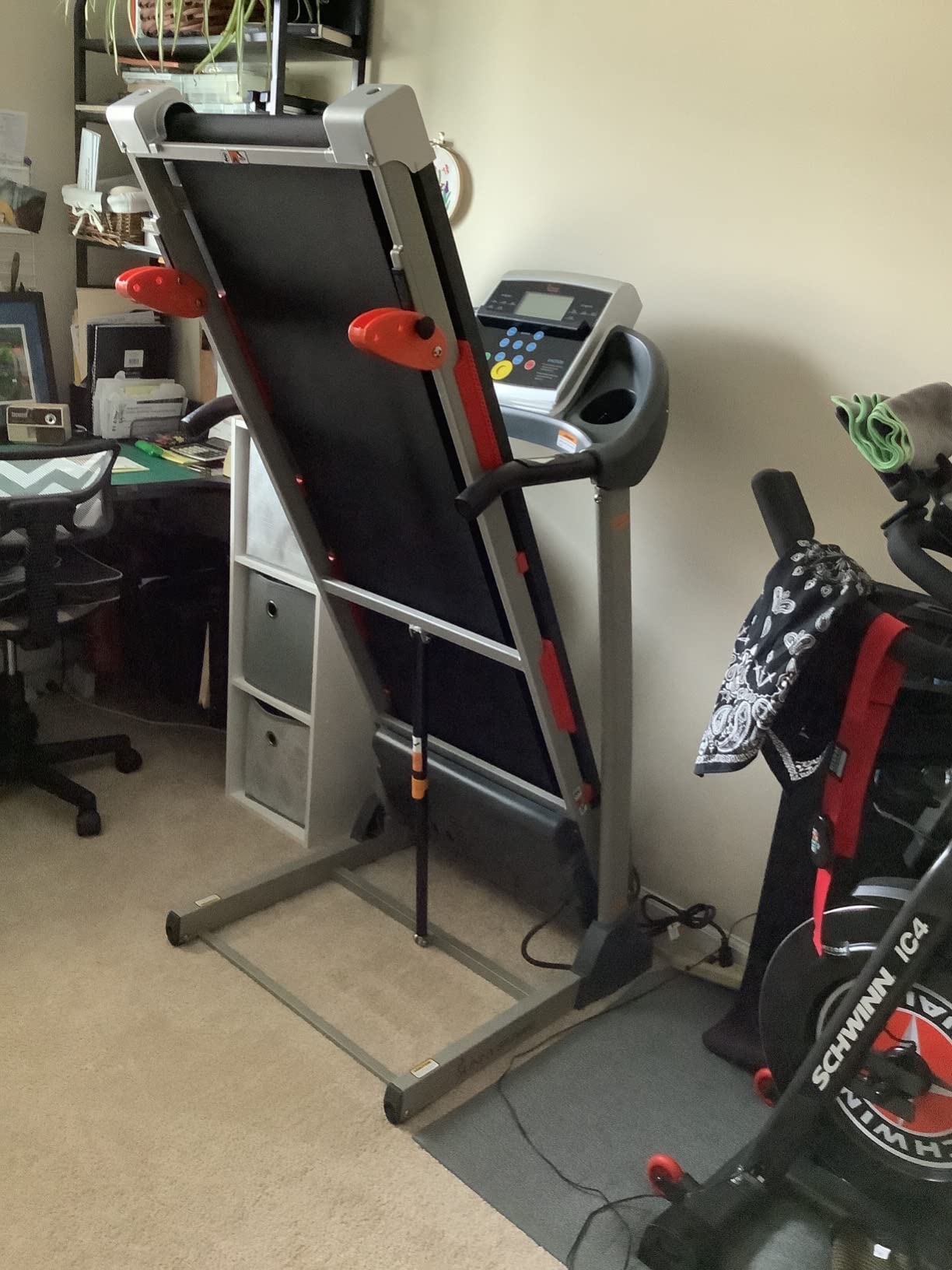 Folding Incline Treadmill with Optional Exclusive SunnyFit App