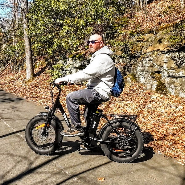 Hiboy 20in Fat Tire Electric Bike, 500W, 48V 15Ah, Black