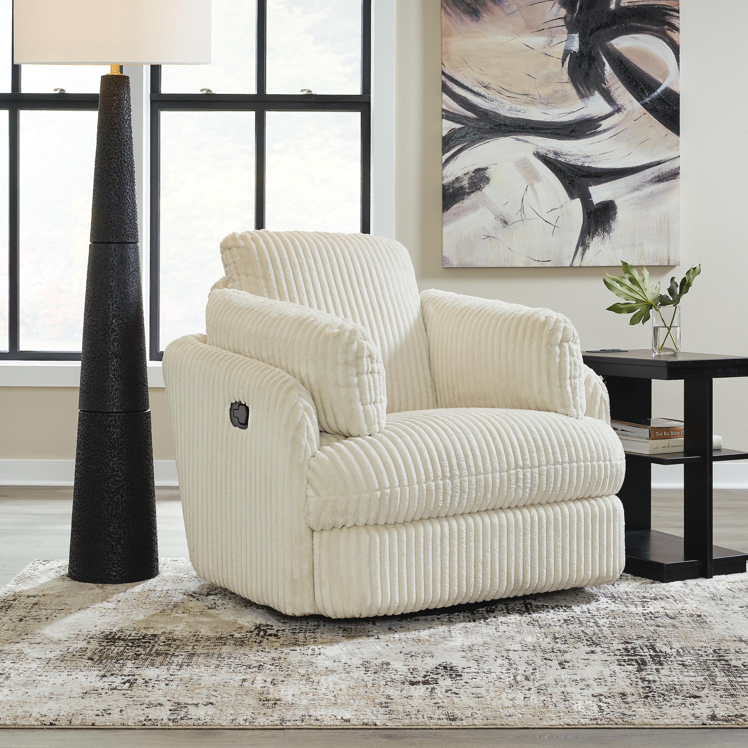 Tie-Breaker Manual Swivel Glider Recliner